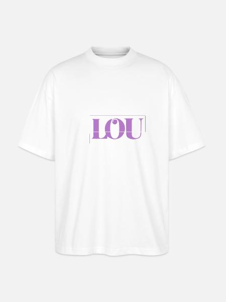 Lou - T-shirt bio Blaster 2.0 coupe oversize Stanley/Stella Unisexe - blanc