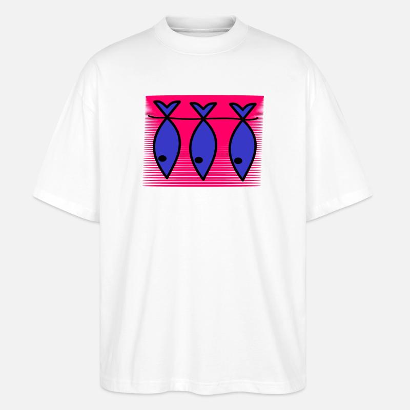 RETRAITE. BONNE RETRAITE. JOYEUSE RETRAITE - T-shirt bio Blaster 2.0 coupe oversize Stanley/Stella Unisexe - blanc
