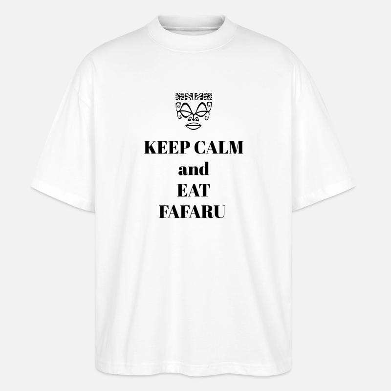 FAFARU - Stanley/Stella Oversized Unisex Bio T-Shirt Blaster 2.0 - Weiß