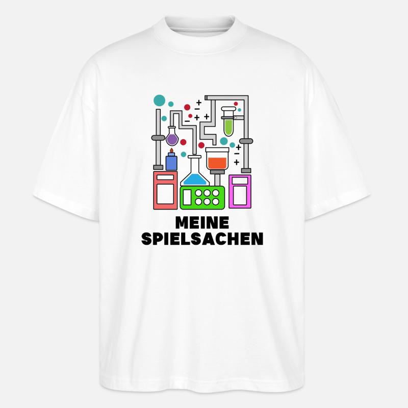 Karriere Statement Wissenschafter Job Beruf - Stanley/Stella Oversized Unisex Bio T-Shirt Blaster 2.0 - Weiß