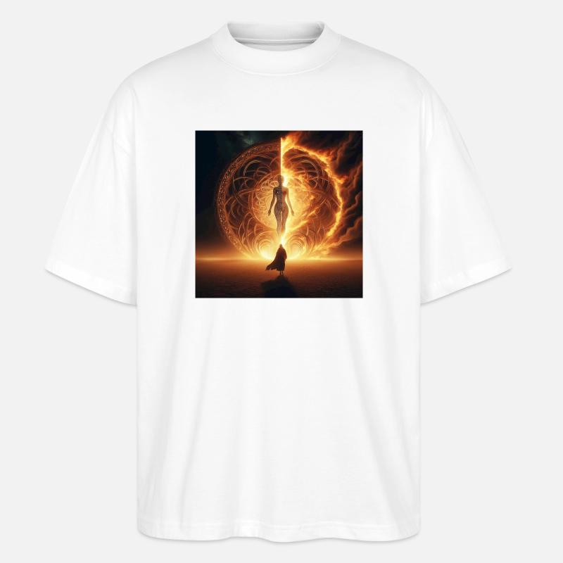 Sternentor - Stanley/Stella Oversized Unisex Bio T-Shirt Blaster 2.0 - Weiß