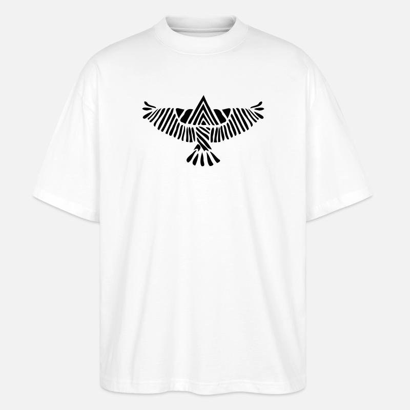Aigle - T-shirt bio Blaster 2.0 coupe oversize Stanley/Stella Unisexe - blanc