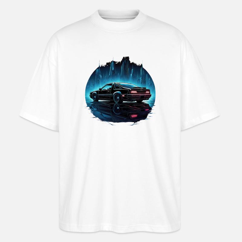 Bausatz Auto - Stanley/Stella Oversized Unisex Bio T-Shirt Blaster 2.0 - Weiß