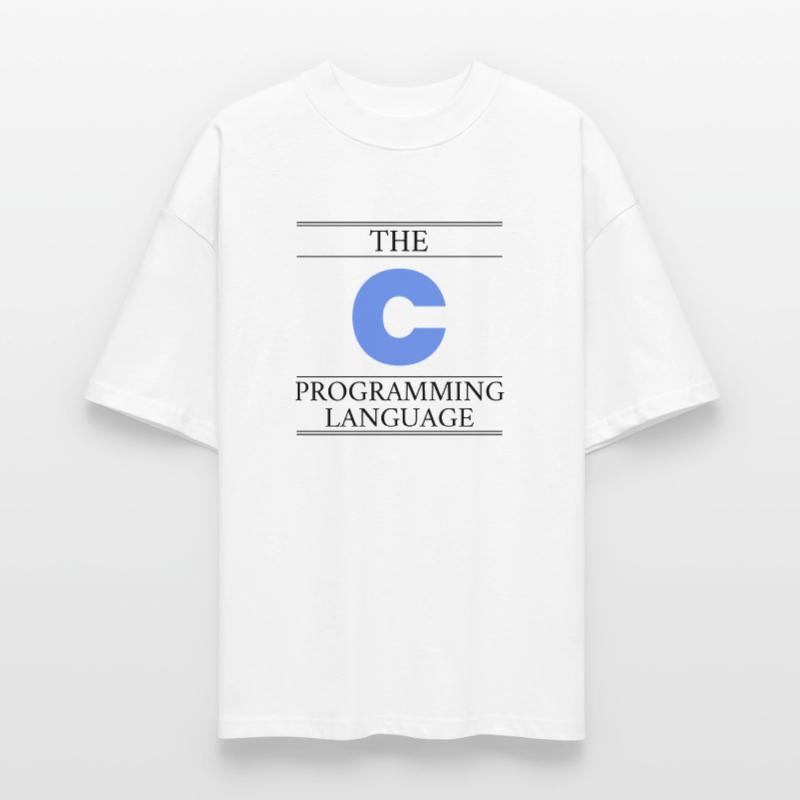 The C Programming Language Stanley/Stella Oversized Unisex Organic T-shirt Blaster 2.0