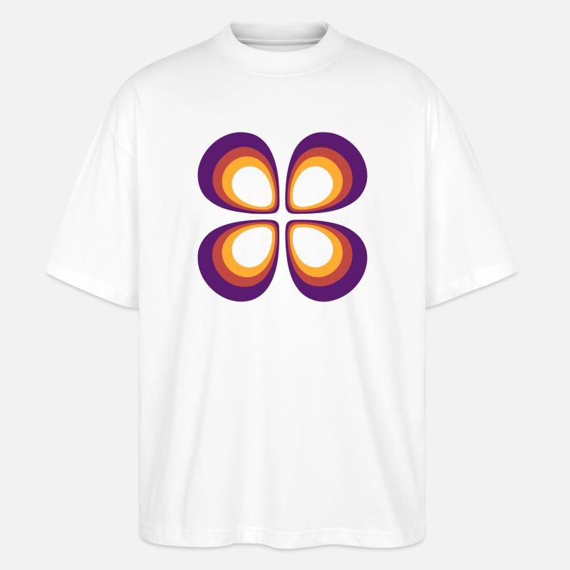 Orbitale positive 2 - T-shirt bio Blaster 2.0 coupe oversize Stanley/Stella Unisexe - blanc