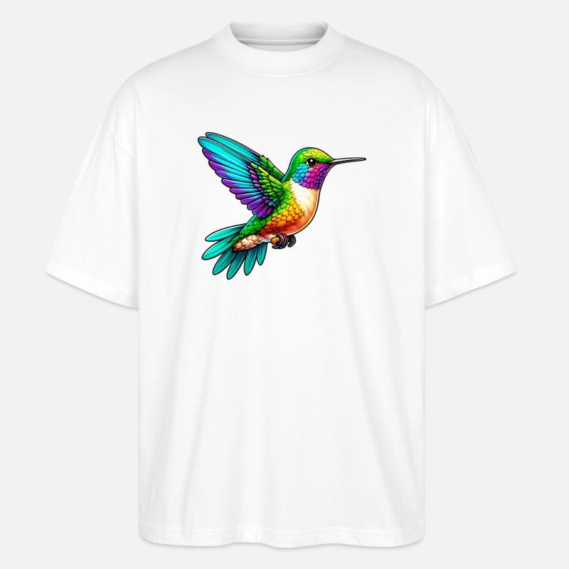 Colibri - T-shirt bio Blaster 2.0 coupe oversize Stanley/Stella Unisexe - blanc