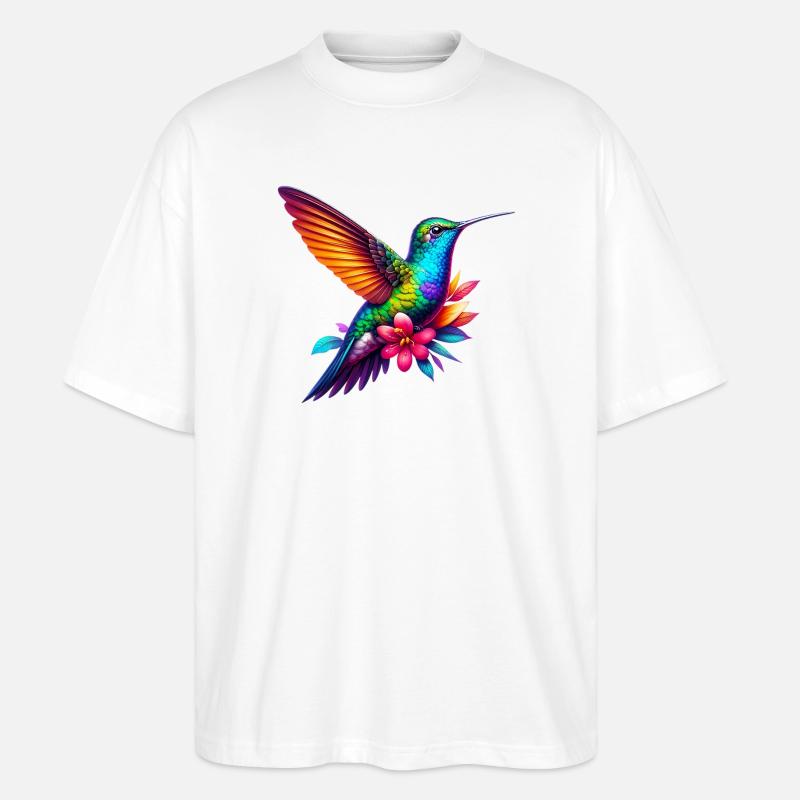 Colibri - T-shirt bio Blaster 2.0 coupe oversize Stanley/Stella Unisexe - blanc