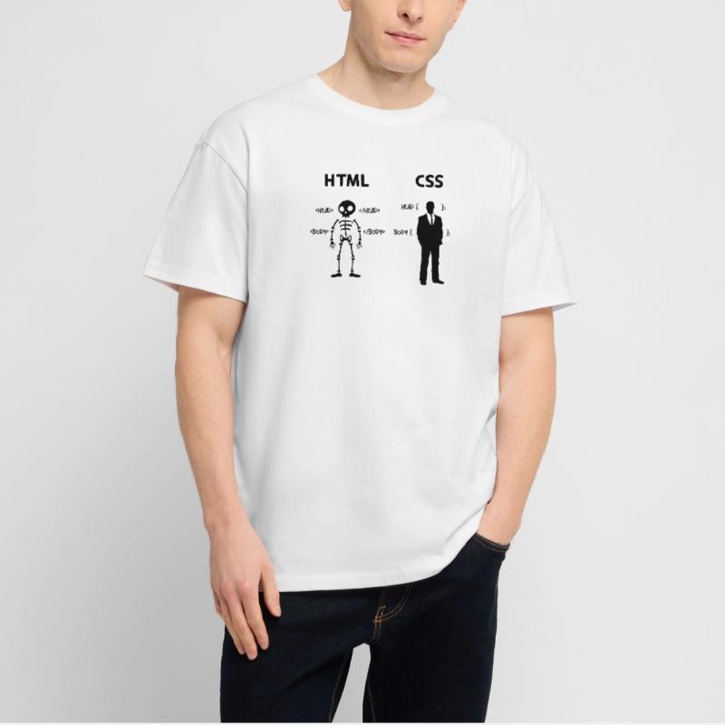 Developer Programmierer Coden Css Skripting Code Stanley/Stella Oversized Unisex Bio T-Shirt Blaster 2.0