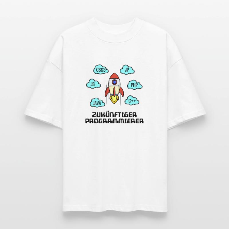 Css Code Developer C++ Java Php Programmer Stanley/Stella Oversized Unisex Organic T-shirt Blaster 2.0