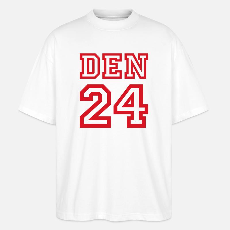 Denmark Dänemark - Stanley/Stella Oversized Unisex Bio T-Shirt Blaster 2.0 - Weiß