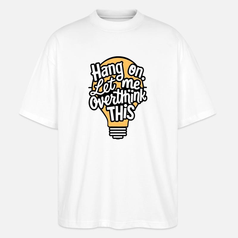 Idée créative : conception de lampe - T-shirt bio Blaster 2.0 coupe oversize Stanley/Stella Unisexe - blanc