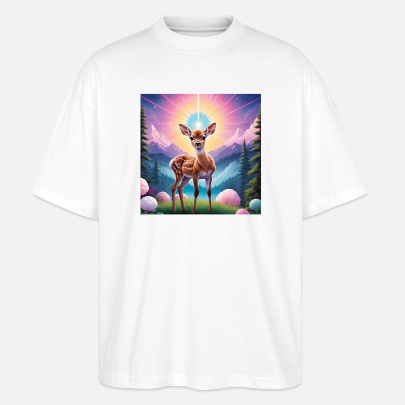 Faon - T-shirt bio Blaster 2.0 coupe oversize Stanley/Stella Unisexe - blanc