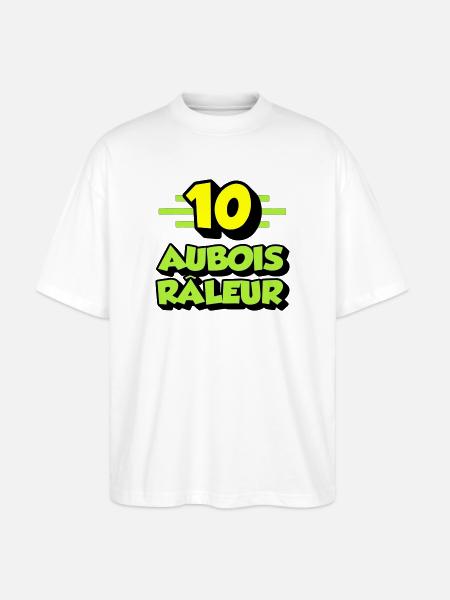 Complaining Aube - Stanley/Stella Oversized Unisex Organic T-shirt Blaster 2.0 - white
