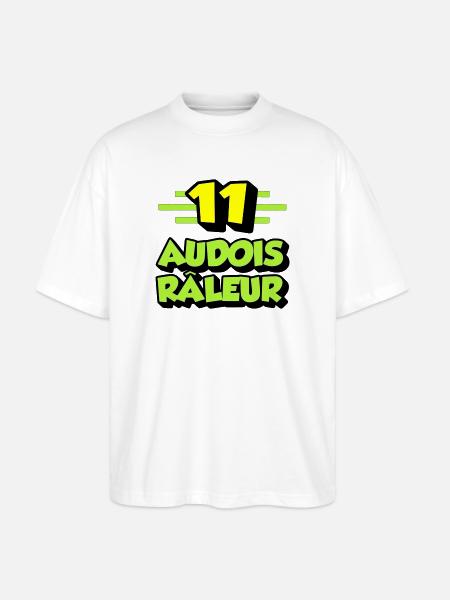 Complaining Audois - Stanley/Stella Oversized Unisex Organic T-shirt Blaster 2.0 - white