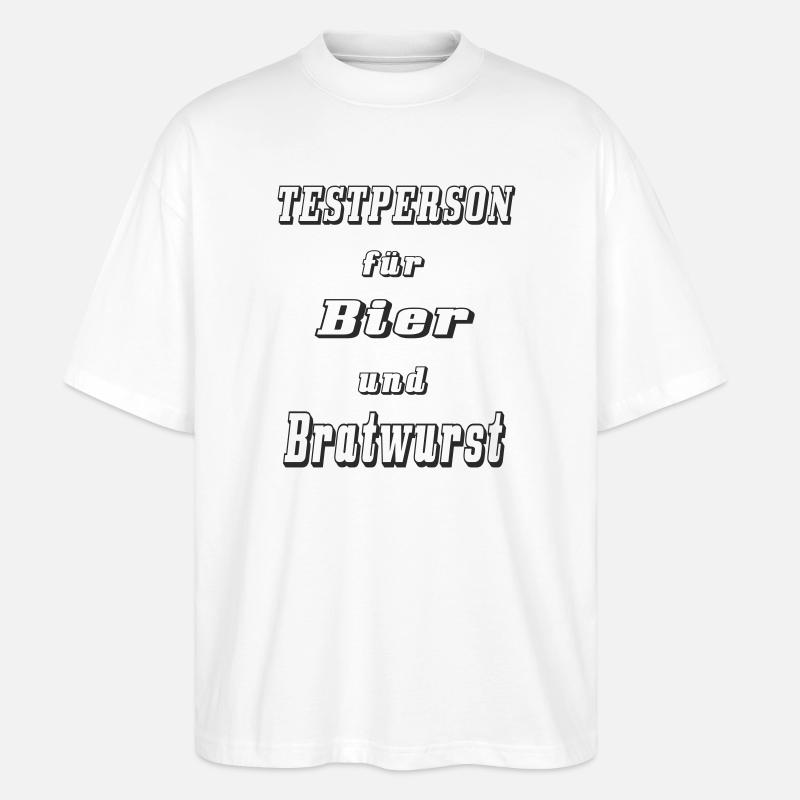 Sujet de test 1 - T-shirt bio Blaster 2.0 coupe oversize Stanley/Stella Unisexe - blanc