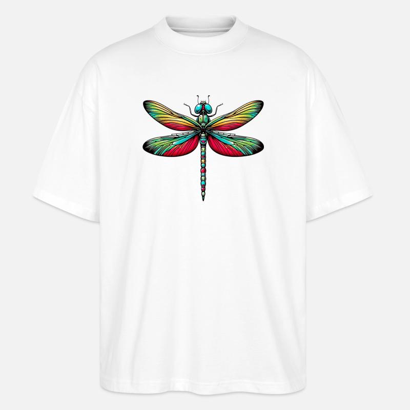 Libellule - T-shirt bio Blaster 2.0 coupe oversize Stanley/Stella Unisexe - blanc
