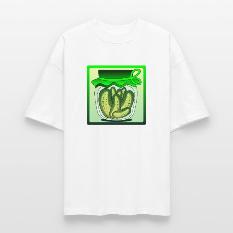 CORNICHONS, CORNICHONS, SALADE DE CONCOMBRE, CONCOMBRE T-shirt bio Blaster 2.0 coupe oversize Stanley/Stella Unisexe