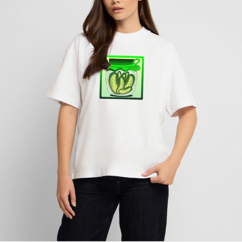 CORNICHONS, CORNICHONS, SALADE DE CONCOMBRE, CONCOMBRE T-shirt bio Blaster 2.0 coupe oversize Stanley/Stella Unisexe