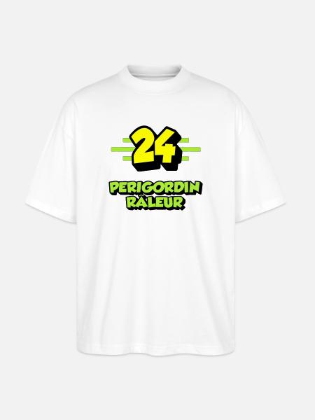 Complaining Périgordin - Stanley/Stella Oversized Unisex Organic T-shirt Blaster 2.0 - white