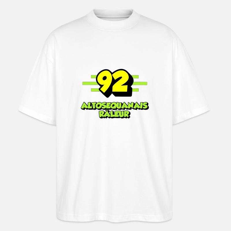 Beschwerde über Altosequanese - Stanley/Stella Oversized Unisex Bio T-Shirt Blaster 2.0 - Weiß
