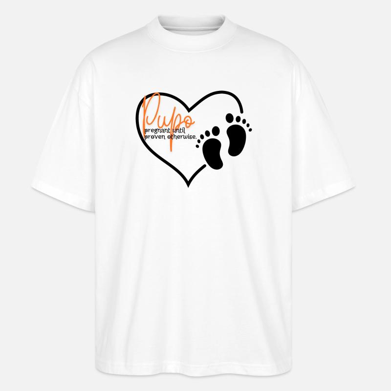 Pupo - Stanley/Stella Oversized Unisex Bio T-Shirt Blaster 2.0 - Weiß