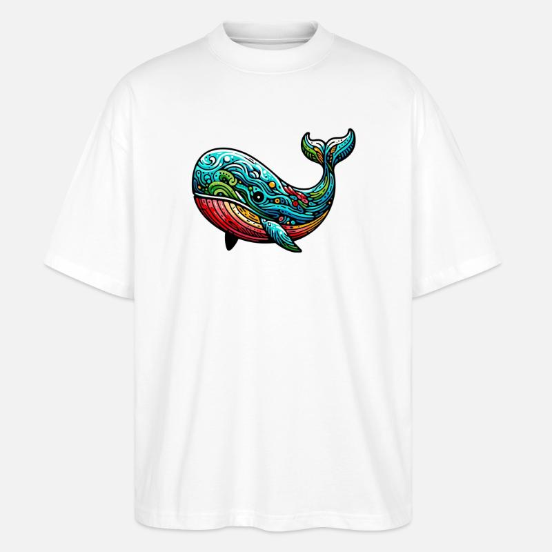 Wal - Stanley/Stella Oversized Unisex Bio T-Shirt Blaster 2.0 - Weiß