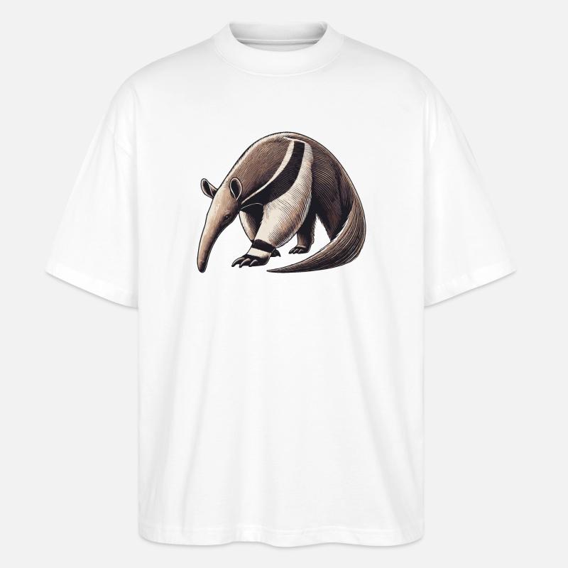 Fourmilier - T-shirt bio Blaster 2.0 coupe oversize Stanley/Stella Unisexe - blanc