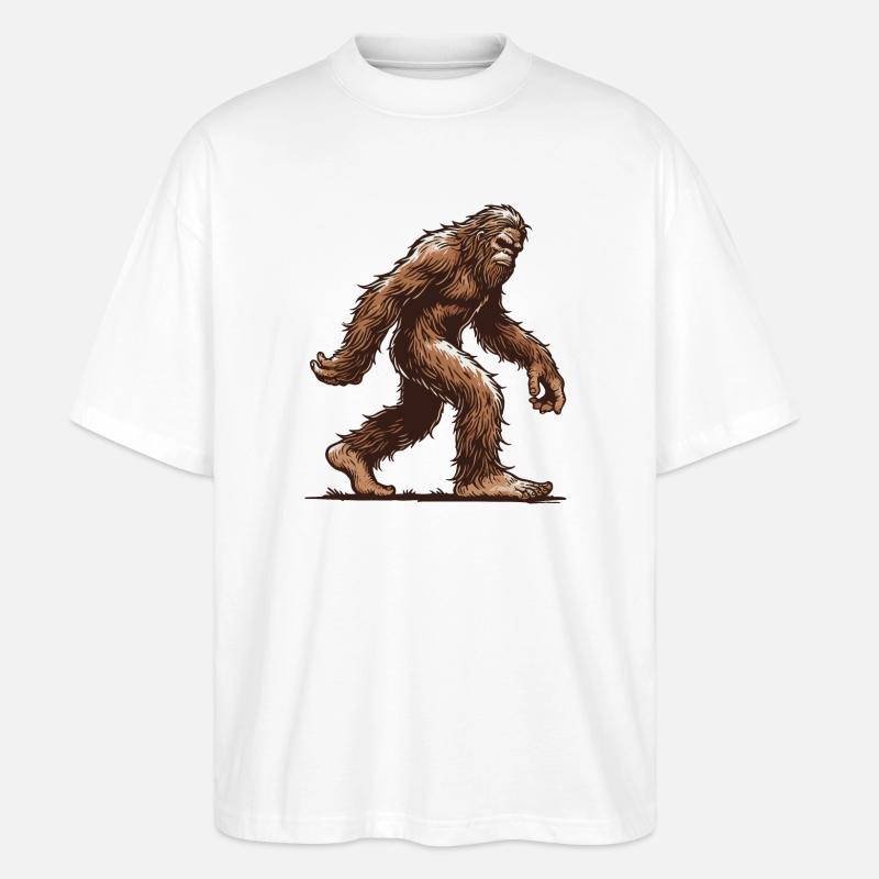 Bigfoot - Stanley/Stella Oversized Unisex Bio T-Shirt Blaster 2.0 - Weiß