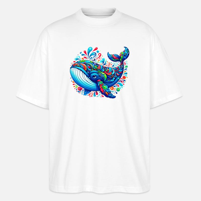 Wal - Stanley/Stella Oversized Unisex Bio T-Shirt Blaster 2.0 - Weiß