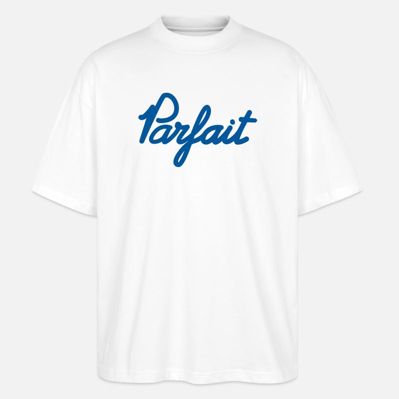 Perfekt – Perfektion zum Tragen - Stanley/Stella Oversized Unisex Bio T-Shirt Blaster 2.0 - Weiß