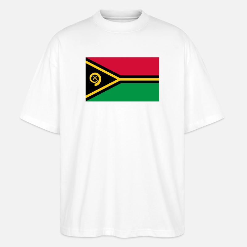 Vanuat - Stanley/Stella Oversized Unisex Bio T-Shirt Blaster 2.0 - Weiß