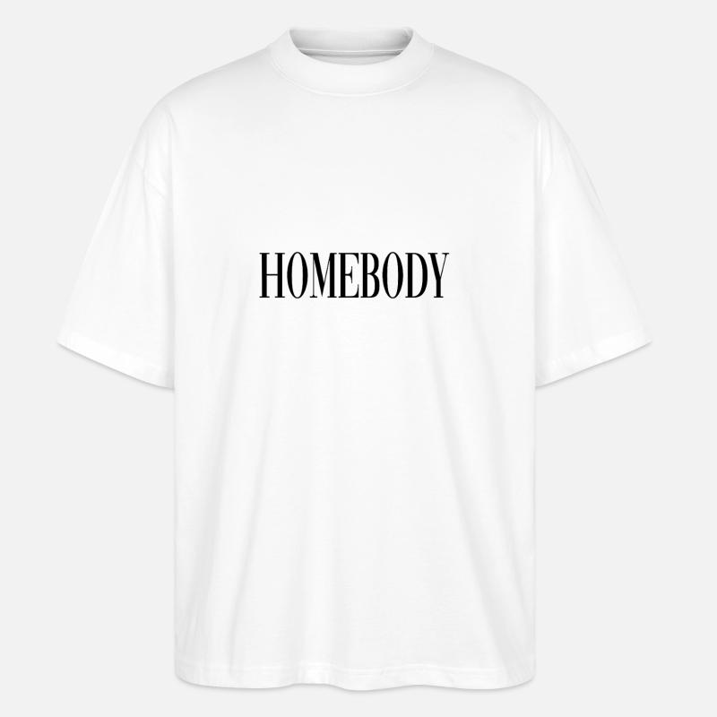 Stubenhocker - Stanley/Stella Oversized Unisex Bio T-Shirt Blaster 2.0 - Weiß