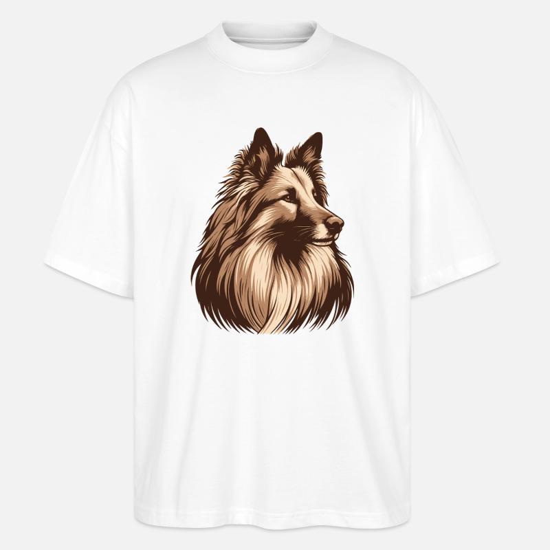 Groenendael - T-shirt bio Blaster 2.0 coupe oversize Stanley/Stella Unisexe - blanc