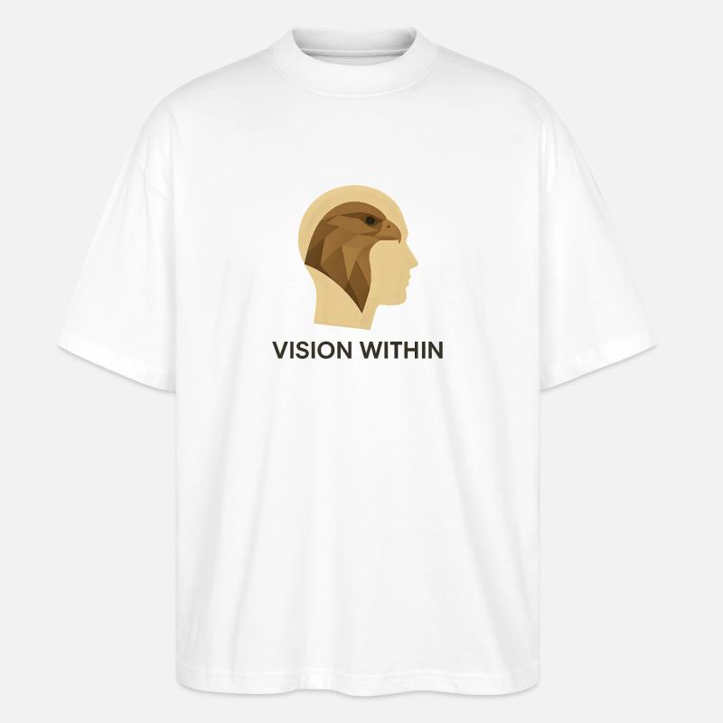 Vision Within - Stanley/Stella Oversized Unisex Bio T-Shirt Blaster 2.0 - Weiß