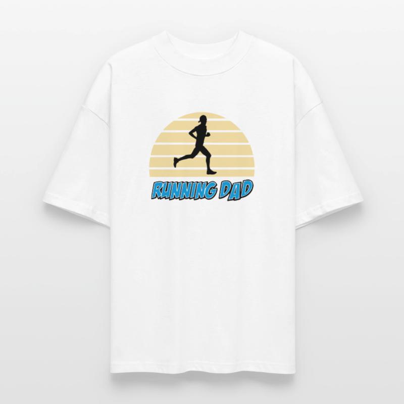 Running dad T-shirt bio Blaster 2.0 coupe oversize Stanley/Stella Unisexe