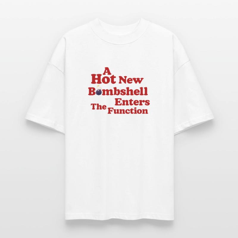 Bombshell at the Function Stanley/Stella Oversized Unisex Organic T-shirt Blaster 2.0