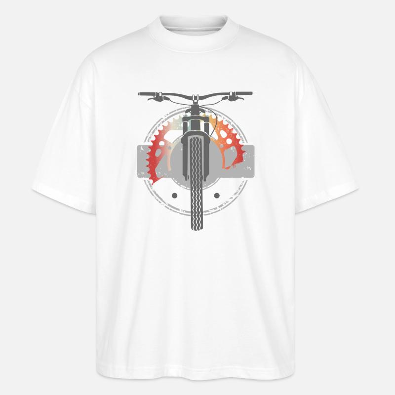 MTB Vers01 - Stanley/Stella Oversized Unisex Bio T-Shirt Blaster 2.0 - Weiß