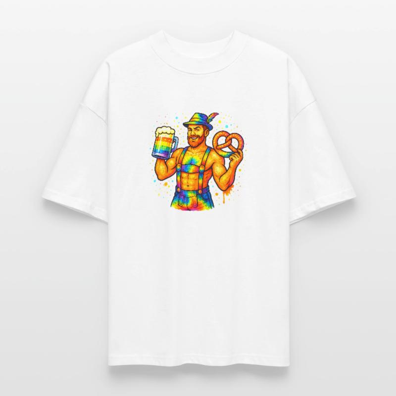 pride bavarian Stanley/Stella Oversized Unisex Organic T-shirt Blaster 2.0