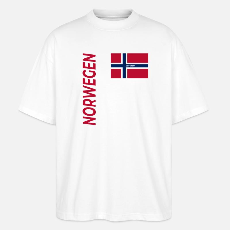 FLAKSTADØY - T-shirt bio Blaster 2.0 coupe oversize Stanley/Stella Unisexe - blanc