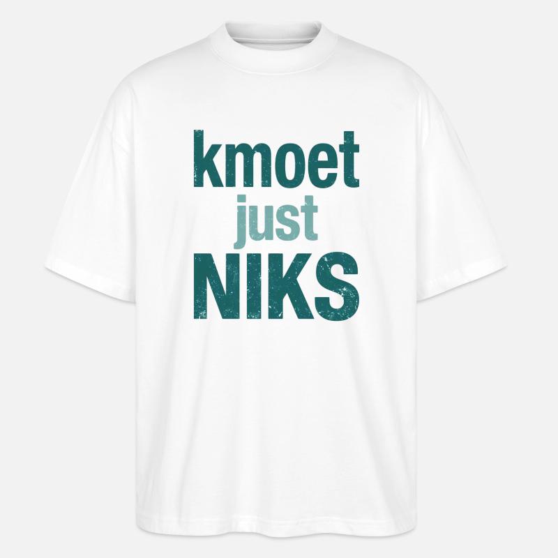 Sie müssen einfach nichts tun - Stanley/Stella Oversized Unisex Bio T-Shirt Blaster 2.0 - Weiß