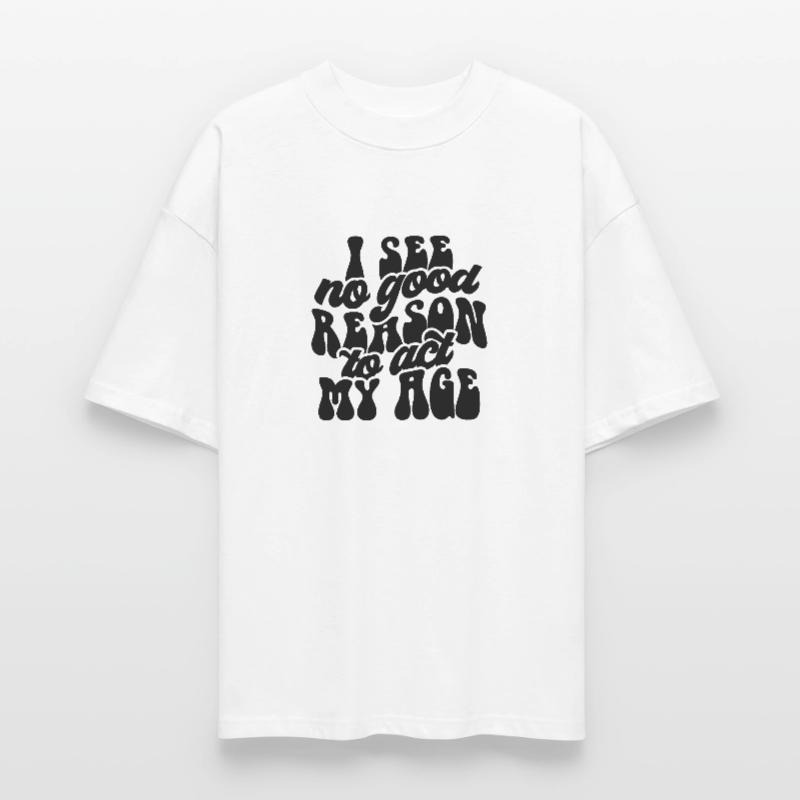 Conception d’impression avec message d’acceptation de soi T-shirt bio Blaster 2.0 coupe oversize Stanley/Stella Unisexe