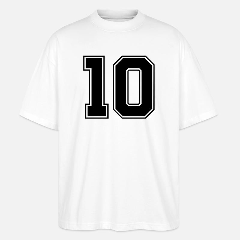 10 - Stanley/Stella Oversized Unisex Bio T-Shirt Blaster 2.0 - Weiß