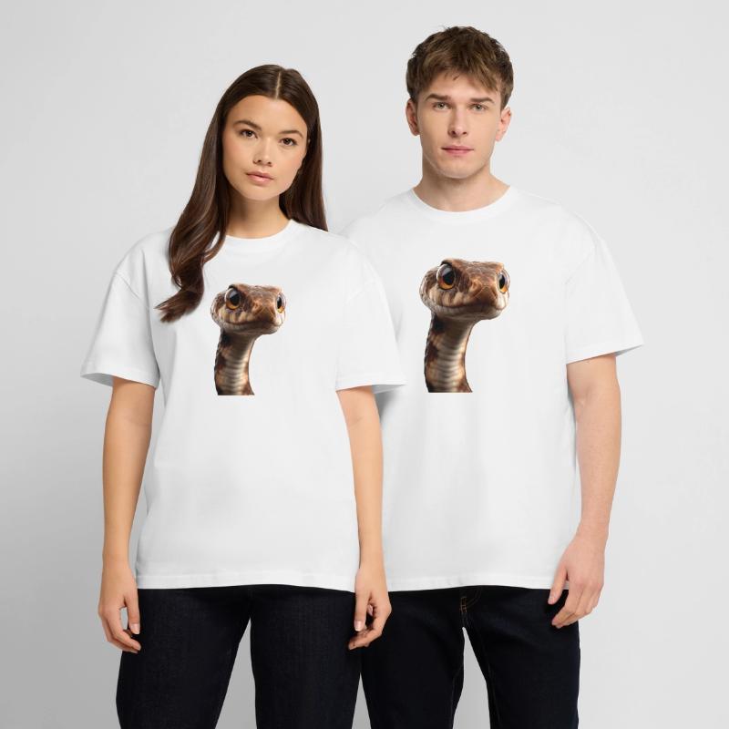 snake, python, cobra, rattlesnake, snakes Stanley/Stella Oversized Unisex Organic T-shirt Blaster 2.0