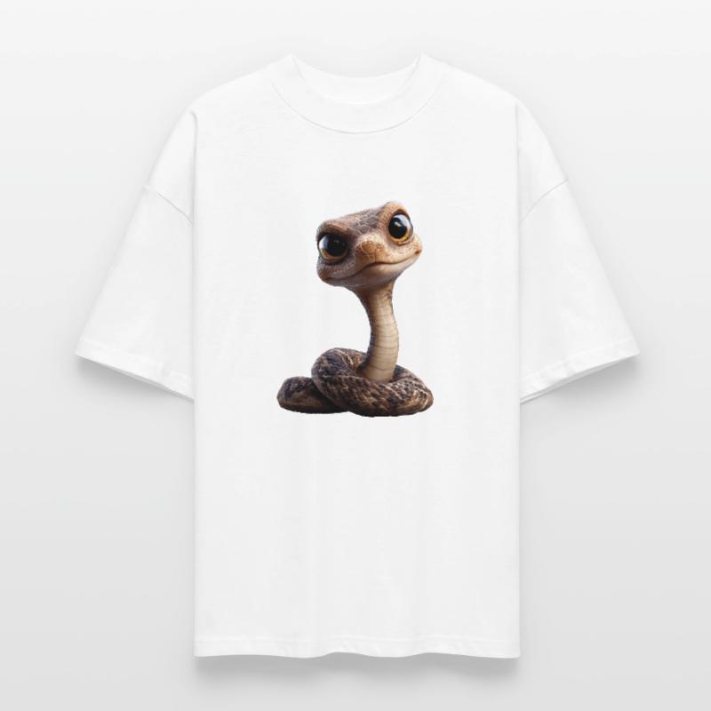 snake, python, cobra, rattlesnake, snakes Stanley/Stella Oversized Unisex Organic T-shirt Blaster 2.0