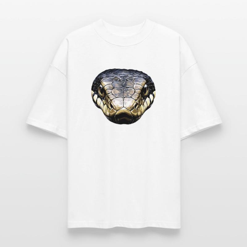 snake, python, cobra, rattlesnake, snakes Stanley/Stella Oversized Unisex Organic T-shirt Blaster 2.0