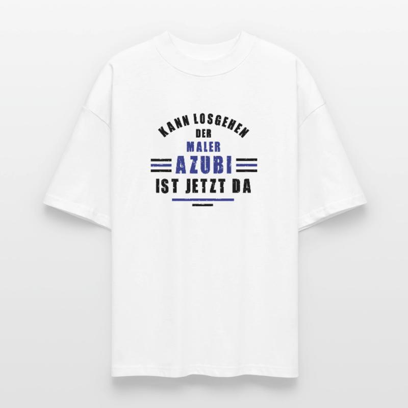 Trainee painter apprenticeship training painter training Stanley/Stella Oversized Unisex Organic T-shirt Blaster 2.0