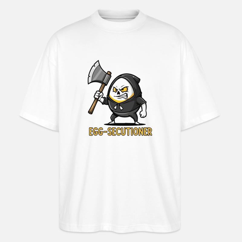 Zeit der Eizellentnahme - Stanley/Stella Oversized Unisex Bio T-Shirt Blaster 2.0 - Weiß