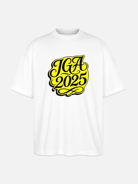Jga 2025 Bachelor Party - Stanley/Stella Oversized Unisex Organic T-shirt Blaster 2.0 - white