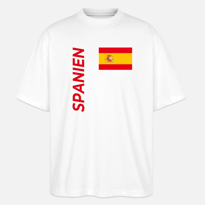Tarragona - Stanley/Stella Oversized Unisex Bio T-Shirt Blaster 2.0 - Weiß