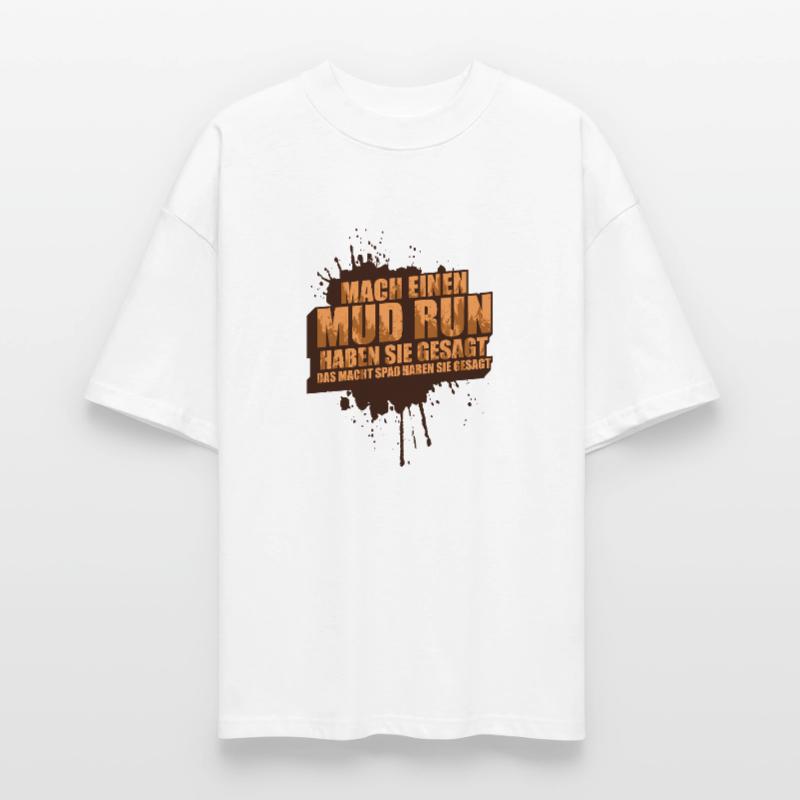 Faire une course dans la boue, une course dans la boue, une course dans la boue, une course dans la boue T-shirt bio Blaster 2.0 coupe oversize Stanley/Stella Unisexe